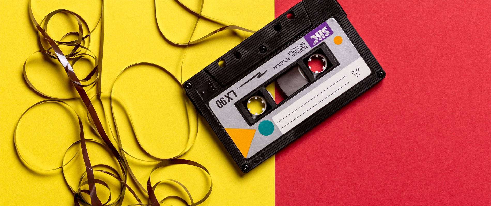 Cassette tape for recording phone calls