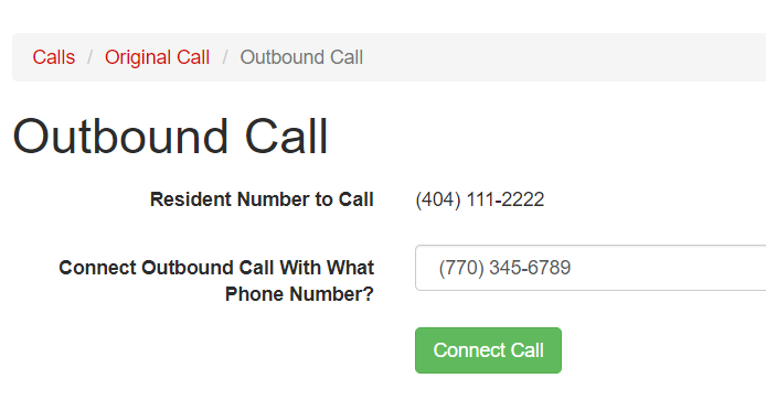 Outbound Phone Calls